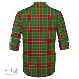 ScotsTee Shop Scottish Baxter Modern Clan Tartan Mens Scottish Jacobite Ghillie Casual Shirt