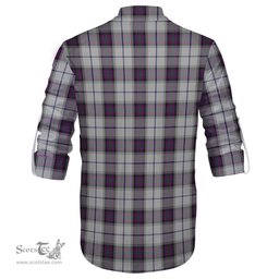 ScotsTee Shop Scottish Alexander of Menstry Dress Clan Tartan Mens Scottish Jacobite Ghillie Casual Shirt