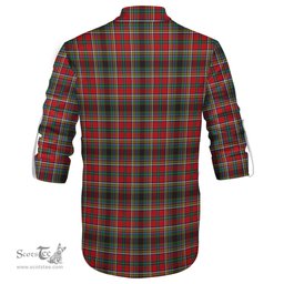 ScotsTee Shop Scottish Anderson of Arbrake Clan Crest Tartan Mens Scottish Jacobite Ghillie Casual Shirt