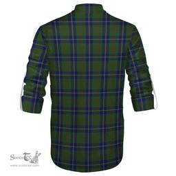 ScotsTee Shop Scottish Cameron of Lochiel Hunting Clan Tartan Mens Scottish Jacobite Ghillie Casual Shirt