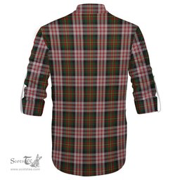 ScotsTee Shop Scottish Carnegie Dress Clan Crest Tartan Mens Scottish Jacobite Ghillie Casual Shirt