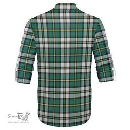 ScotsTee Shop Scottish Cape Breton Island Canada Clan Tartan Mens Scottish Jacobite Ghillie Casual Shirt