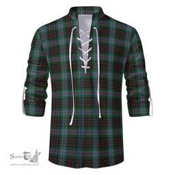 ScotsTee Shop Scottish Brodie Hunting Clan Tartan Mens Scottish Jacobite Ghillie Casual Shirt