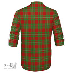 ScotsTee Shop Scottish Callander Modern Clan Tartan Mens Scottish Jacobite Ghillie Casual Shirt