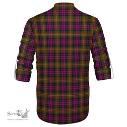 ScotsTee Shop Scottish Carnegie Modern Clan Crest Tartan Mens Scottish Jacobite Ghillie Casual Shirt