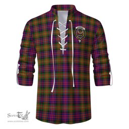 ScotsTee Shop Scottish Carnegie Modern Clan Crest Tartan Mens Scottish Jacobite Ghillie Casual Shirt