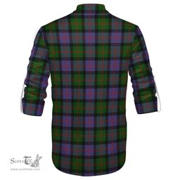 ScotsTee Shop Scottish Blair Modern Clan Tartan Mens Scottish Jacobite Ghillie Casual Shirt