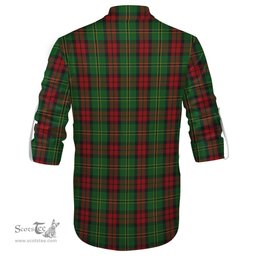 ScotsTee Shop Scottish Blackstock Hunting Clan Crest Tartan Mens Scottish Jacobite Ghillie Casual Shirt