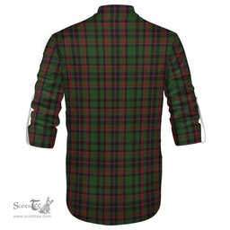 ScotsTee Shop Scottish Cumming Hunting Clan Tartan Mens Scottish Jacobite Ghillie Casual Shirt