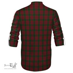 ScotsTee Shop Scottish Denny Hunting Clan Tartan Mens Scottish Jacobite Ghillie Casual Shirt