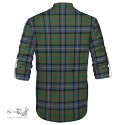 ScotsTee Shop Scottish Cochrane Ancient Clan Tartan Mens Scottish Jacobite Ghillie Casual Shirt