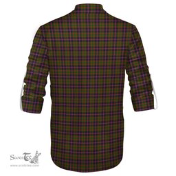 ScotsTee Shop Scottish Cochrane Modern Clan Crest Tartan Mens Scottish Jacobite Ghillie Casual Shirt