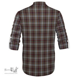 ScotsTee Shop Scottish Douglas Ancient Dress Clan Tartan Mens Scottish Jacobite Ghillie Casual Shirt