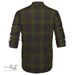 ScotsTee Shop Scottish Cunningham Hunting Modern Clan Crest Tartan Mens Scottish Jacobite Ghillie Casual Shirt