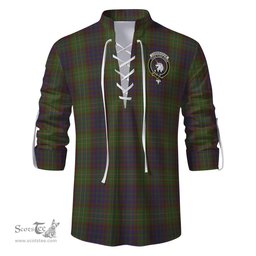 ScotsTee Shop Scottish Cunningham Hunting Modern Clan Crest Tartan Mens Scottish Jacobite Ghillie Casual Shirt