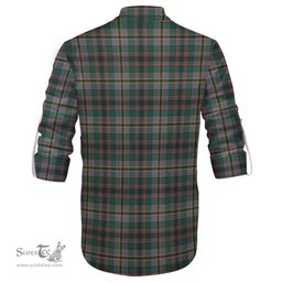 ScotsTee Shop Scottish Craig Ancient Clan Crest Tartan Mens Scottish Jacobite Ghillie Casual Shirt