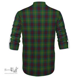 ScotsTee Shop Scottish Connolly Hunting Clan Tartan Mens Scottish Jacobite Ghillie Casual Shirt