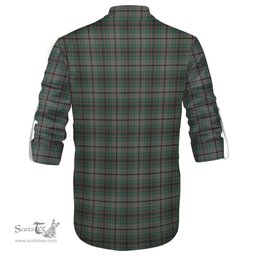 ScotsTee Shop Scottish Craig Clan Crest Tartan Mens Scottish Jacobite Ghillie Casual Shirt