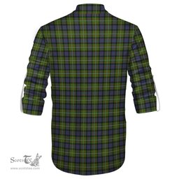 ScotsTee Shop Scottish Ferguson Modern Clan Crest Tartan Mens Scottish Jacobite Ghillie Casual Shirt