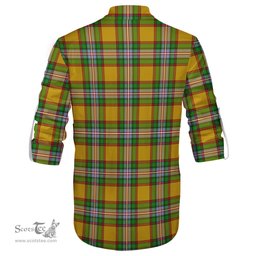 ScotsTee Shop Scottish Essex County Canada Clan Tartan Mens Scottish Jacobite Ghillie Casual Shirt