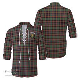 ScotsTee Shop Scottish Cumming Hunting Ancient Clan Crest Tartan Mens Scottish Jacobite Ghillie Casual Shirt