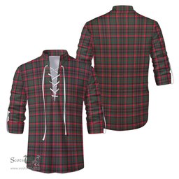 ScotsTee Shop Scottish Cumming Hunting Modern Clan Tartan Mens Scottish Jacobite Ghillie Casual Shirt