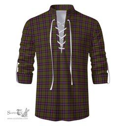 ScotsTee Shop Scottish Cochrane Modern Clan Tartan Mens Scottish Jacobite Ghillie Casual Shirt