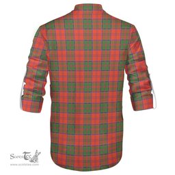 ScotsTee Shop Scottish Grant Ancient Clan Crest Tartan Mens Scottish Jacobite Ghillie Casual Shirt