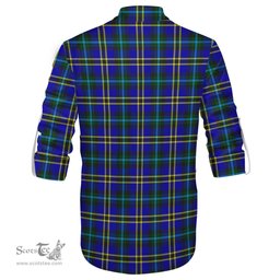 ScotsTee Shop Scottish Hope Modern Clan Crest Tartan Mens Scottish Jacobite Ghillie Casual Shirt