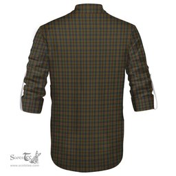 ScotsTee Shop Scottish Limerick County Ireland Clan Tartan Mens Scottish Jacobite Ghillie Casual Shirt