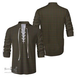 ScotsTee Shop Scottish Limerick County Ireland Clan Tartan Mens Scottish Jacobite Ghillie Casual Shirt