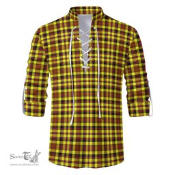 ScotsTee Shop Scottish Jardine Modern Clan Tartan Mens Scottish Jacobite Ghillie Casual Shirt