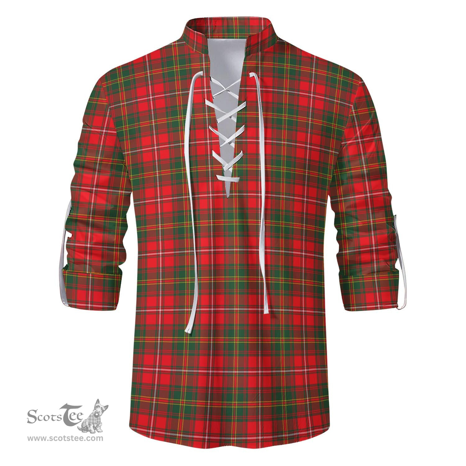 ScotsTee Shop Scottish Hay Modern Clan Tartan Mens Scottish Jacobite Ghillie Casual Shirt