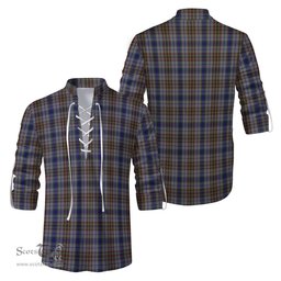 ScotsTee Shop Scottish Gayre Hunting Clan Tartan Mens Scottish Jacobite Ghillie Casual Shirt
