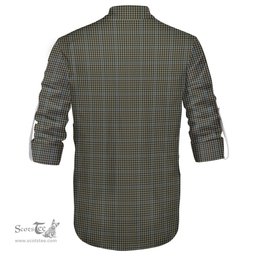 ScotsTee Shop Scottish Haig Clan Tartan Mens Scottish Jacobite Ghillie Casual Shirt