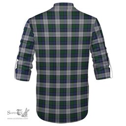 ScotsTee Shop Scottish Graham Dress Clan Crest Tartan Mens Scottish Jacobite Ghillie Casual Shirt