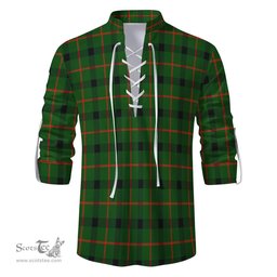 ScotsTee Shop Scottish Kincaid Modern Clan Tartan Mens Scottish Jacobite Ghillie Casual Shirt