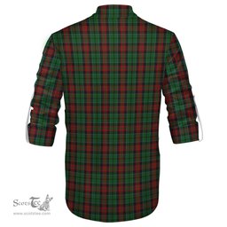 ScotsTee Shop Scottish Walker James Clan Tartan Mens Scottish Jacobite Ghillie Casual Shirt