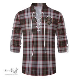 ScotsTee Shop Scottish Scott Dress Clan Crest Tartan Mens Scottish Jacobite Ghillie Casual Shirt