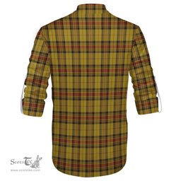 ScotsTee Shop Scottish Morgan of Wales Clan Tartan Mens Scottish Jacobite Ghillie Casual Shirt