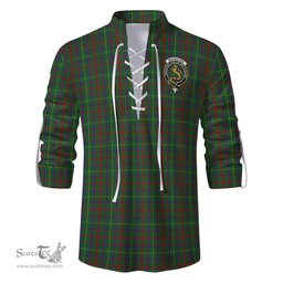 ScotsTee Shop Scottish MacKintosh Hunting Clan Crest Tartan Mens Scottish Jacobite Ghillie Casual Shirt