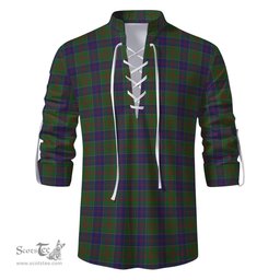 ScotsTee Shop Scottish Stewart of Appin Hunting Clan Tartan Mens Scottish Jacobite Ghillie Casual Shirt