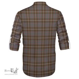 ScotsTee Shop Scottish MacIntyre Hunting Weathered Clan Crest Tartan Mens Scottish Jacobite Ghillie Casual Shirt
