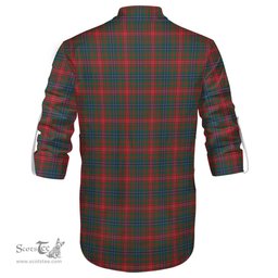 ScotsTee Shop Scottish Wilson Modern Clan Crest Tartan Mens Scottish Jacobite Ghillie Casual Shirt