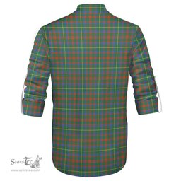 ScotsTee Shop Scottish MacIntosh Hunting Ancient Clan Tartan Mens Scottish Jacobite Ghillie Casual Shirt