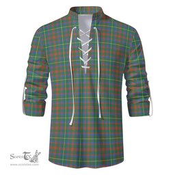 ScotsTee Shop Scottish MacIntosh Hunting Ancient Clan Tartan Mens Scottish Jacobite Ghillie Casual Shirt