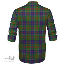 ScotsTee Shop Scottish Stewart of Appin Hunting Modern Clan Crest Tartan Mens Scottish Jacobite Ghillie Casual Shirt