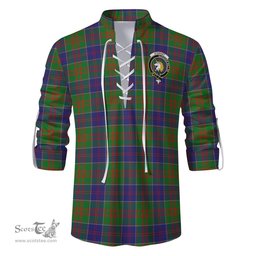 ScotsTee Shop Scottish Stewart of Appin Hunting Modern Clan Crest Tartan Mens Scottish Jacobite Ghillie Casual Shirt