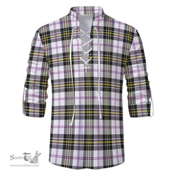 ScotsTee Shop Scottish MacPherson Dress Modern Clan Tartan Mens Scottish Jacobite Ghillie Casual Shirt
