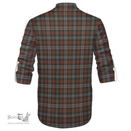 ScotsTee Shop Scottish Murray of Atholl Weathered Clan Tartan Mens Scottish Jacobite Ghillie Casual Shirt